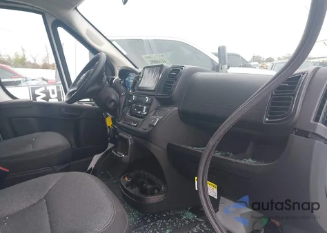 2023 Ram Promaster 2500 High Roof 159 Wb из США, поврежденный, VIN 3C6LRVDG5PE519402